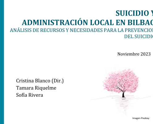 Suicidio y administracion local Bilbao